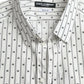 Dolce & Gabbana White Patterned Men GOLD Formal Dress Shirt