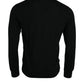 Dolce & Gabbana Black Cashmere Crew Neck Pullover Sweater