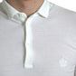 Dolce & Gabbana White Collared Short Sleeve Crown T-shirt