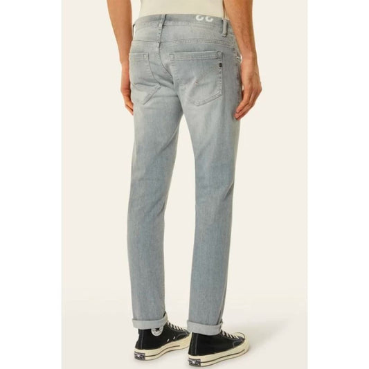 Dondup Gray Cotton Jeans & Pant