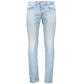 Dondup Light Blue Cotton Jeans & Pant