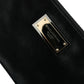 Dolce & Gabbana Black Nylon Logo Plaque Keyring Pouch Clutch Bags