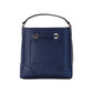 Michael Kors Mercer Small Navy Pebbled Leather Bucket Bag Purse