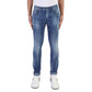 Dondup Blue Cotton Jeans & Pant