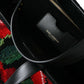 Dolce & Gabbana Black Cashmere Rose Embroidery Shopping Tote Bag