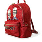 Dolce & Gabbana Red #DGFAMILY Embellished Backpack VULCANO Bag