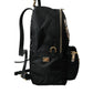 Dolce & Gabbana Black #DGFAMILY Embellished Backpack VULCANO Bag