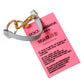 Dolce & Gabbana Pink Silicone DG Logo Gold Brass Keychain