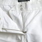 Dolce & Gabbana Elegant White Tapered Mid Waist Pants