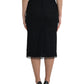 Dolce & Gabbana Elegant High Waist Midi Skirt