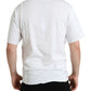 Dolce & Gabbana White Logo Crew Neck Short Sleeves T-shirt