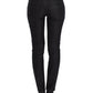 Ermanno Scervino Black Slim Jeans Denim Pants Skinny Leg Stretch