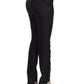 Ermanno Scervino Black Slim Jeans Denim Pants Skinny Leg Stretch