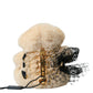 Dolce & Gabbana Beige Teddy Bear Mesh Net Band Hair Clip