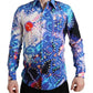 Dolce & Gabbana Multicolor Luminarie Slim MARTINI Shirt