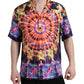 Dolce & Gabbana Multicolor Luminarie Silk Casual Shirt