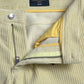 Dolce & Gabbana Yellow Corduroy Logo Plaque Skinny Denim Jeans