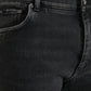 Dolce & Gabbana Gray Cotton Stretch Skinny Denim Logo Jeans