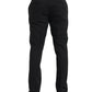 Dolce & Gabbana Black Wool Men Skinny Dress Pants