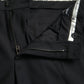 Dolce & Gabbana Black Wool Men Skinny Dress Pants