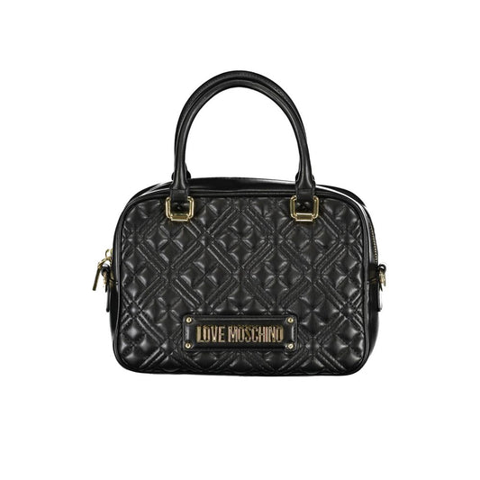 Love Moschino Black Logo Handbag