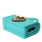 Dolce & Gabbana Turquoise Silicone Devotion Heart Cover Bag Airpods Case