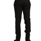 Dolce & Gabbana Dark Brown Wool Slim Fit Formal Pants