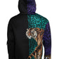 Dolce & Gabbana Multicolor Tiger Hooded Sweatshirt Sweater