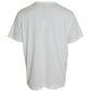 Dolce & Gabbana White Logo Embossed Cotton Crewneck T-shirt