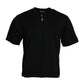 Dolce & Gabbana Black Embellished Cotton Crew Neck T-shirt