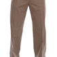 Dolce & Gabbana Beige Cotton Stretch Chinos Pants