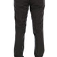 Dolce & Gabbana Gray Wool Striped Formal Pants