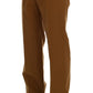 Dolce & Gabbana Brown Stretch Cotton Pants