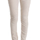 Ermanno Scervino White Slim Fit Casual Jeans