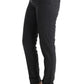 Ermanno Scervino Gray Virgin Wool Skinny Casual Pants