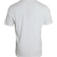 Dolce & Gabbana White D&G King Print Cotton Crewneck T-shirt