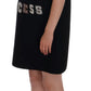 Dolce & Gabbana Black I AM A PRINCESS Crystal Shift Dress