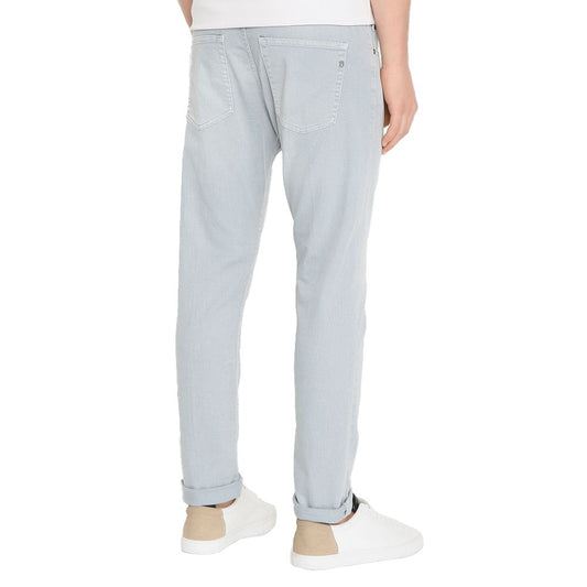 Dondup Gray Cotton Jeans & Pant