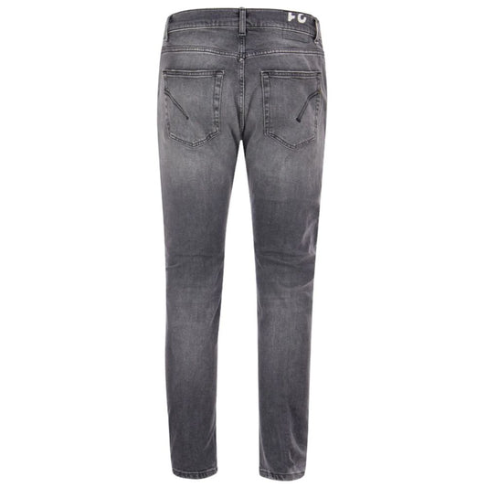 Dondup Gray Cotton Jeans & Pant