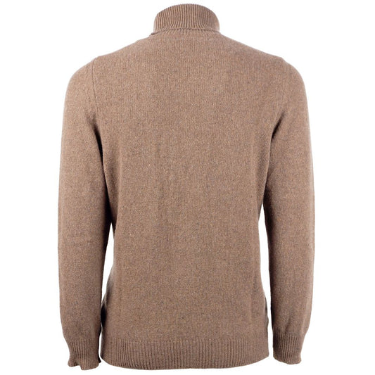 Emilio Romanelli Brown Cashmere Sweater