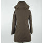 Emilio Romanelli Brown Hooded Jacket