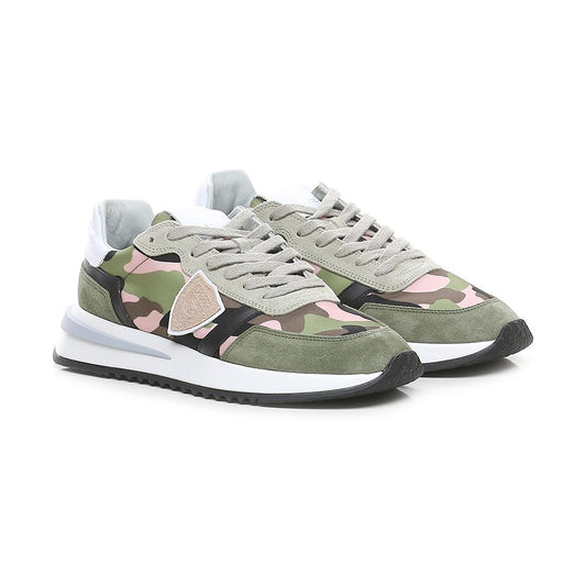 Philippe Model Army Fabric Sneaker