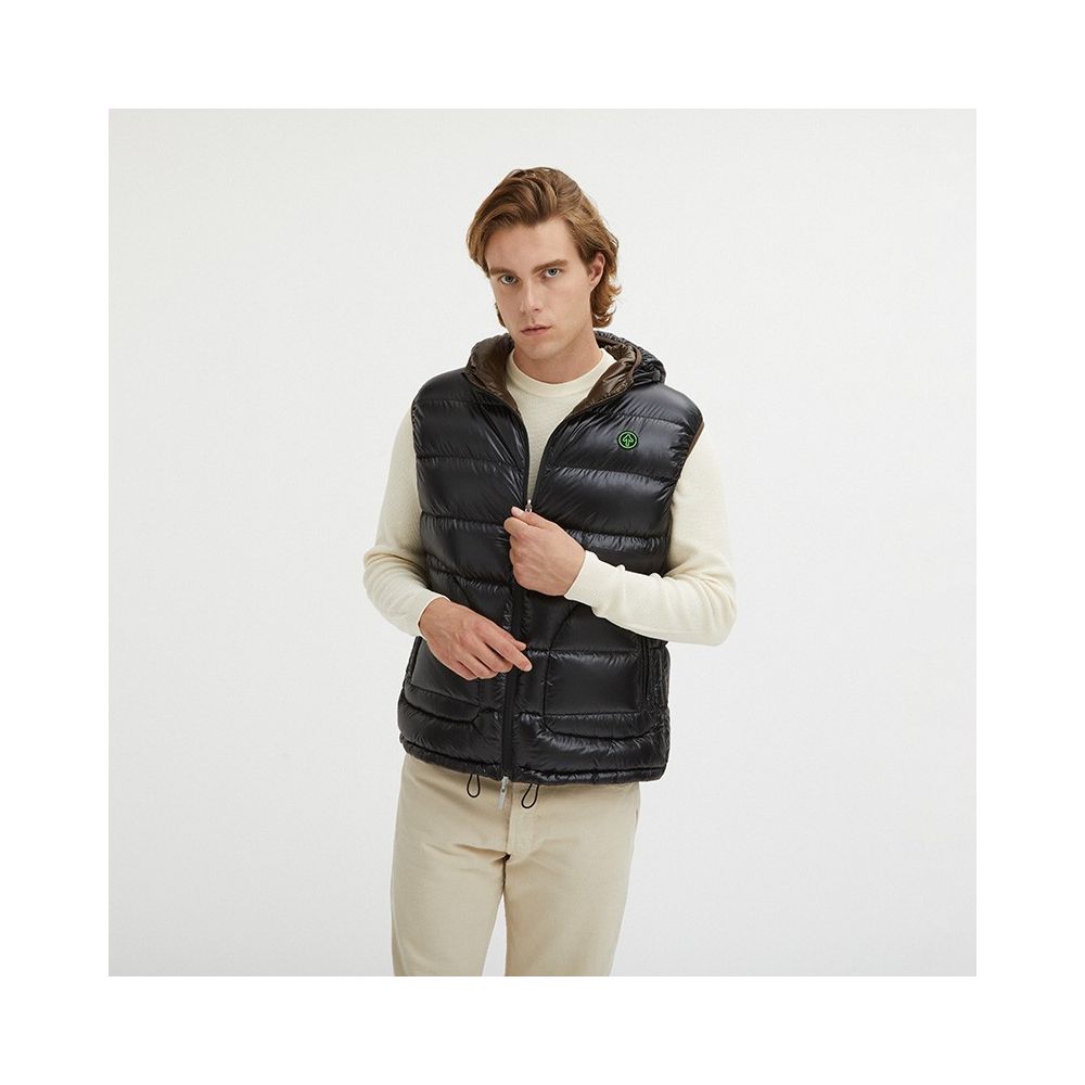 Centogrammi Brown Nylon Vest