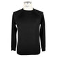 Emilio Romanelli Black Merino Wool Sweater