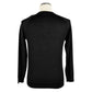 Emilio Romanelli Black Merino Wool Sweater