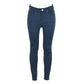 Maison Espin Blue Cotton Jeans & Pant