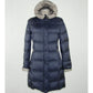 Emilio Romanelli Blue Hooded Down Jacket