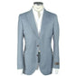 Emilio Romanelli Light Blue Wool Blazer