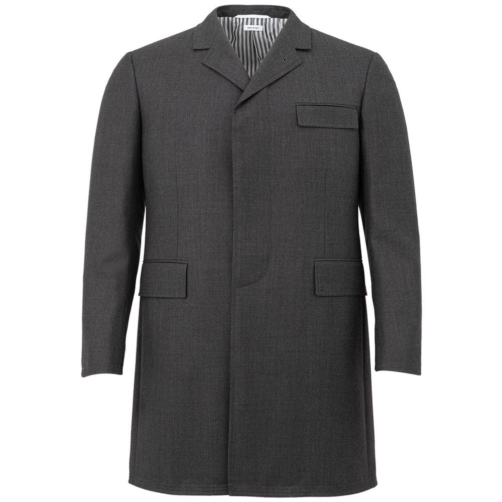 Thom Browne Gray Wool Jacket