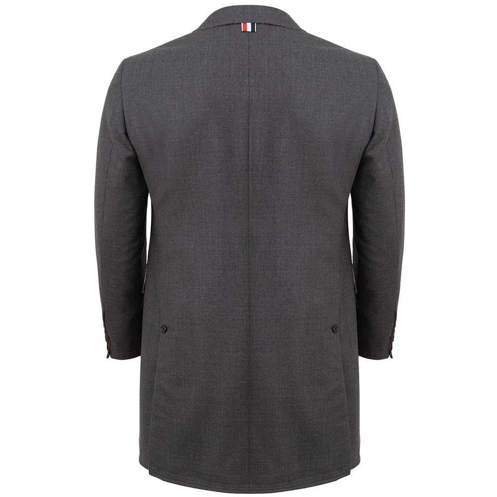 Thom Browne Gray Wool Jacket